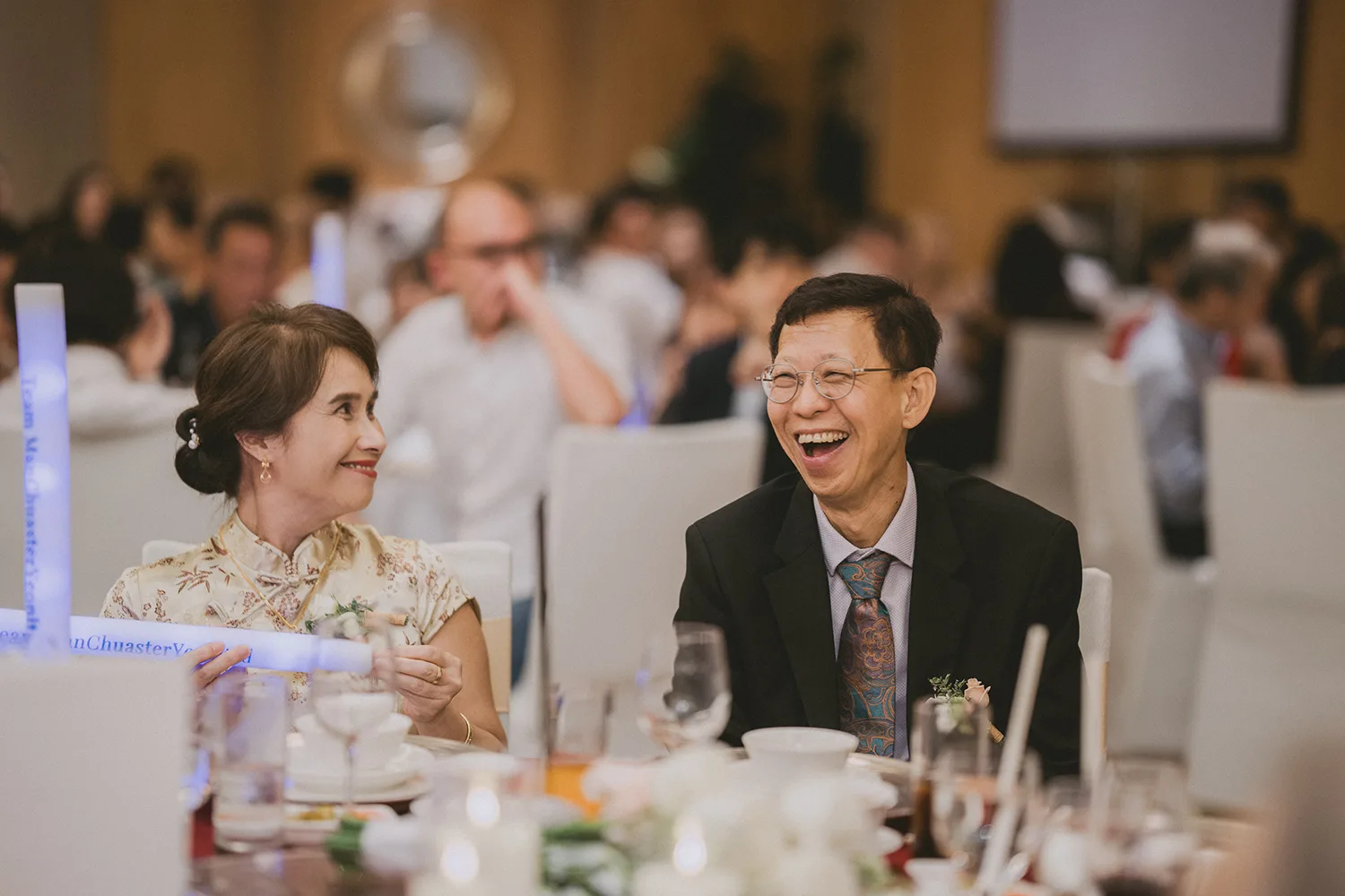 Actual day wedding at Hotel JEN Tanglin, Singapore.