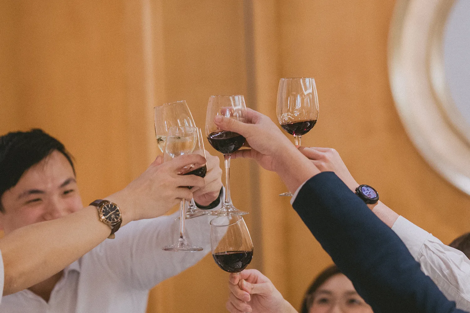 Actual day wedding at Hotel JEN Tanglin, Singapore.