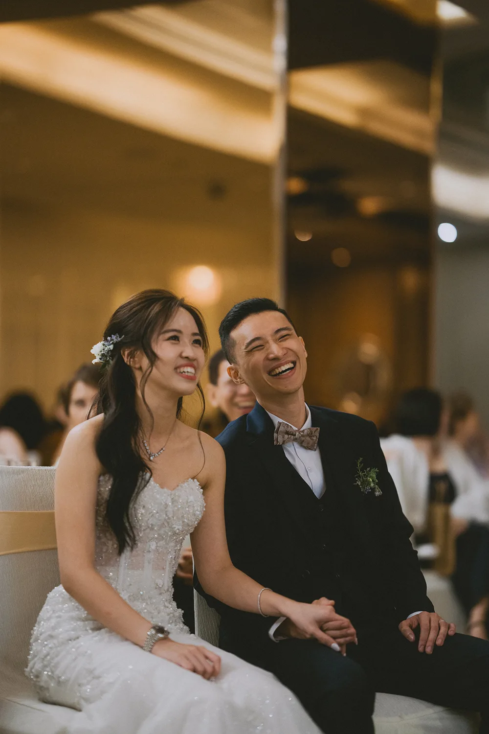 Actual day wedding at Hotel JEN Tanglin, Singapore.