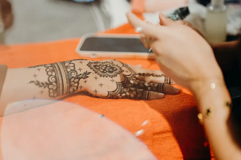 Bride's Henna Night in Singapore.