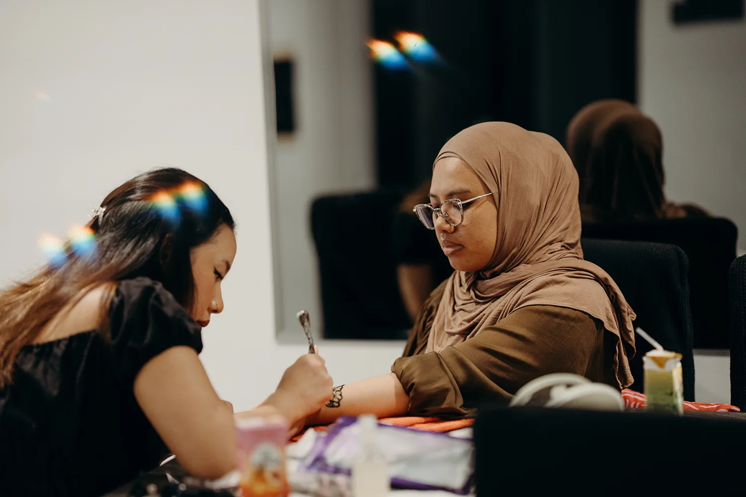 Bride's Henna Night in Singapore.