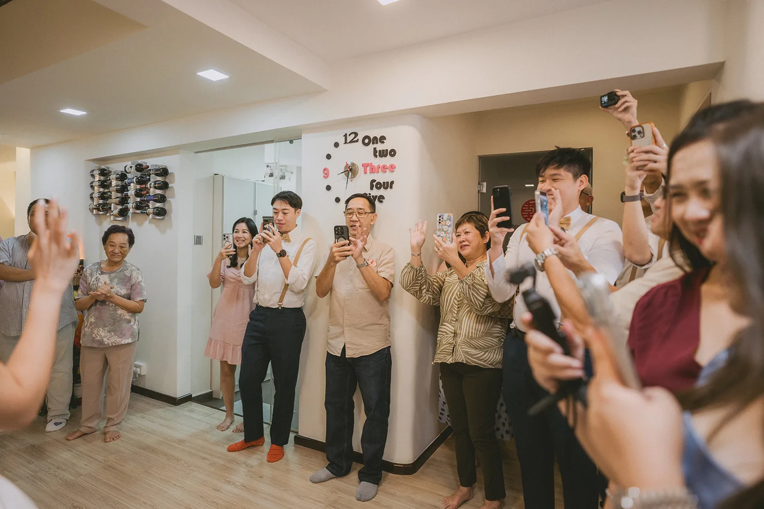 Actual day wedding at Hakka Methodist Church, Singapore.