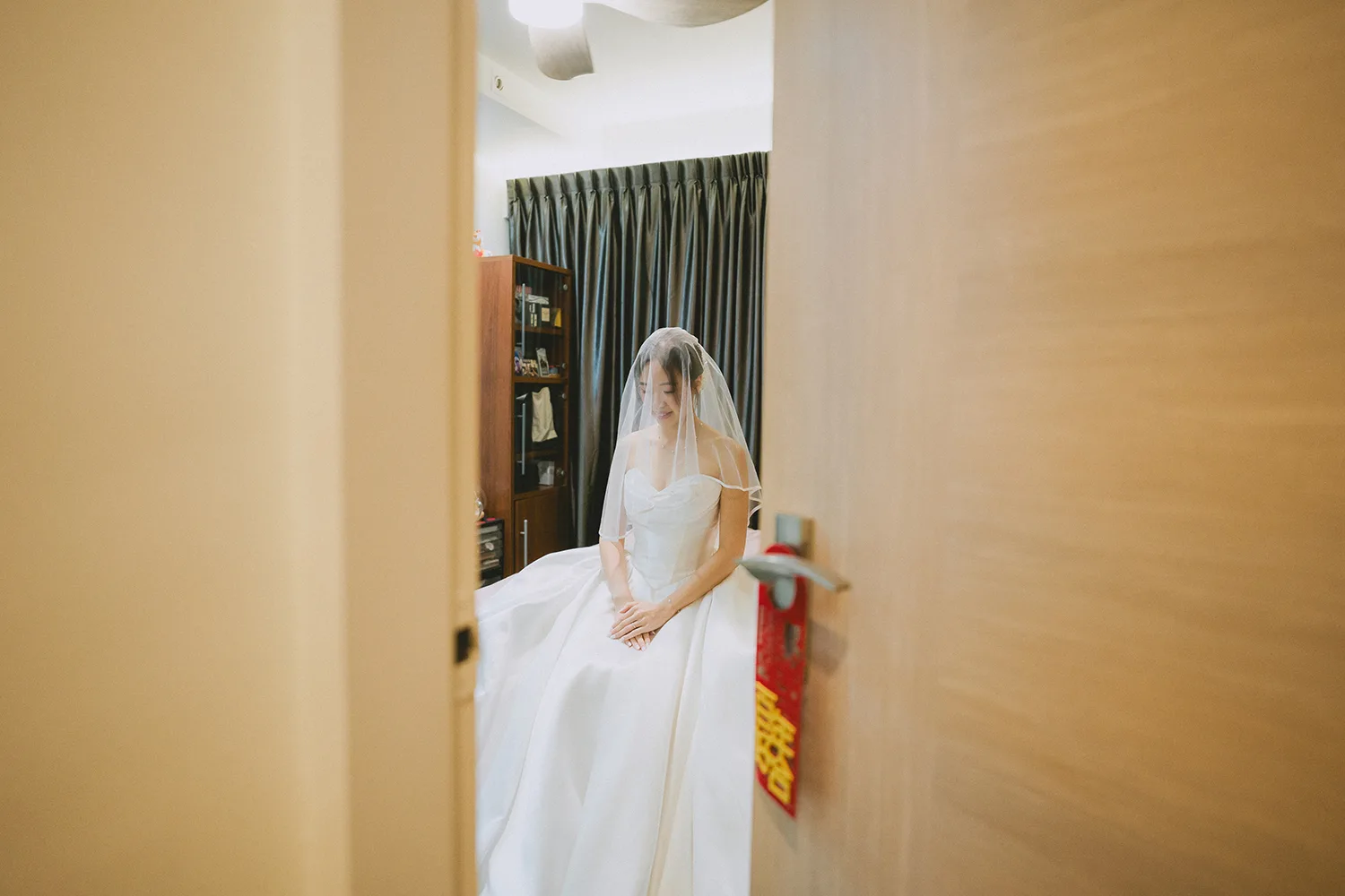 Actual day wedding at Hakka Methodist Church, Singapore.