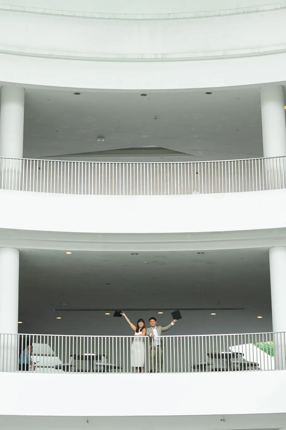 Couple graduation photoshoot in NUS, Singapore.