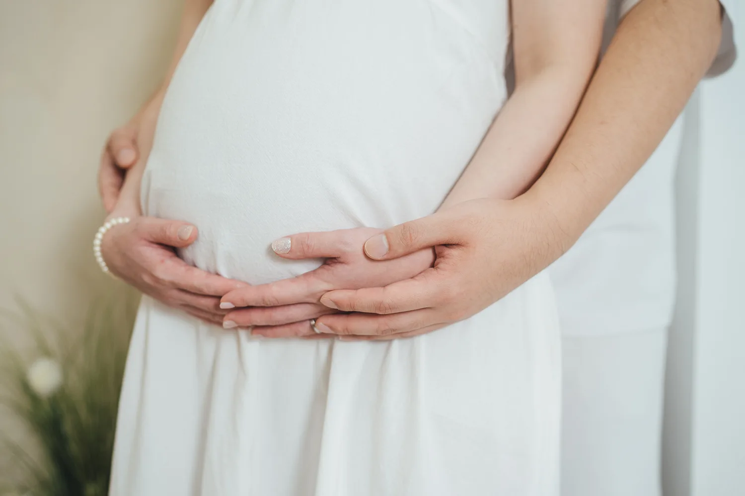 Studio maternity photoshoot in Singapore.