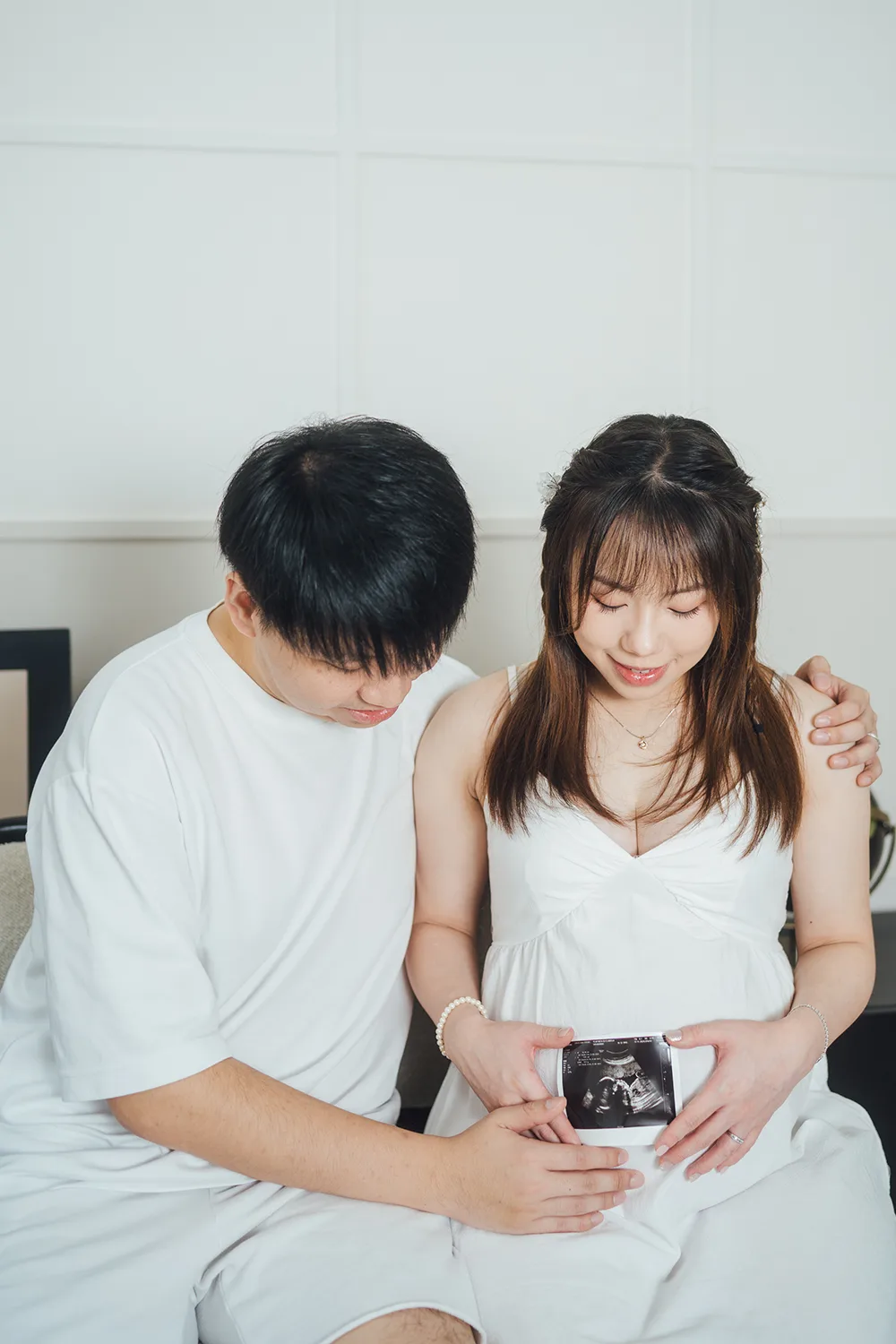 Studio maternity photoshoot in Singapore.