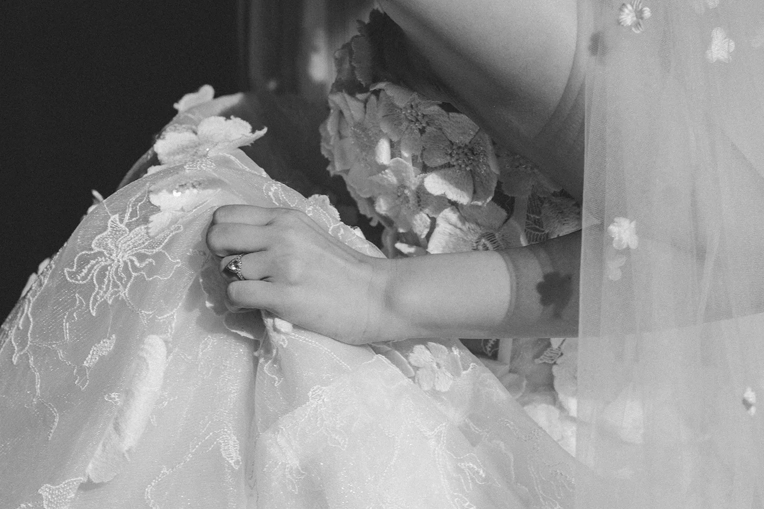 Wedding day at Orchard Rendezvous Hotel, Singapore.