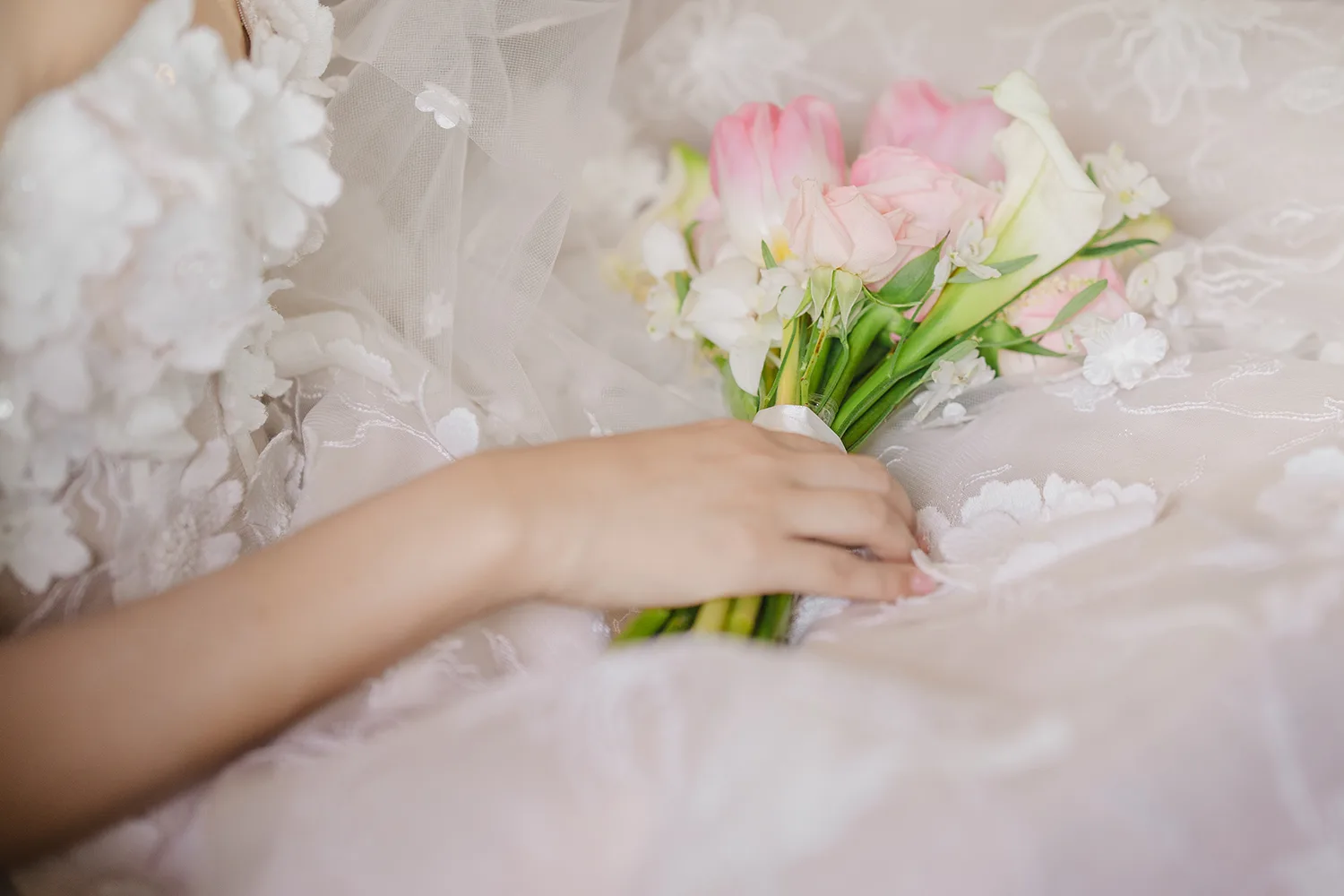 Wedding day at Orchard Rendezvous Hotel, Singapore.