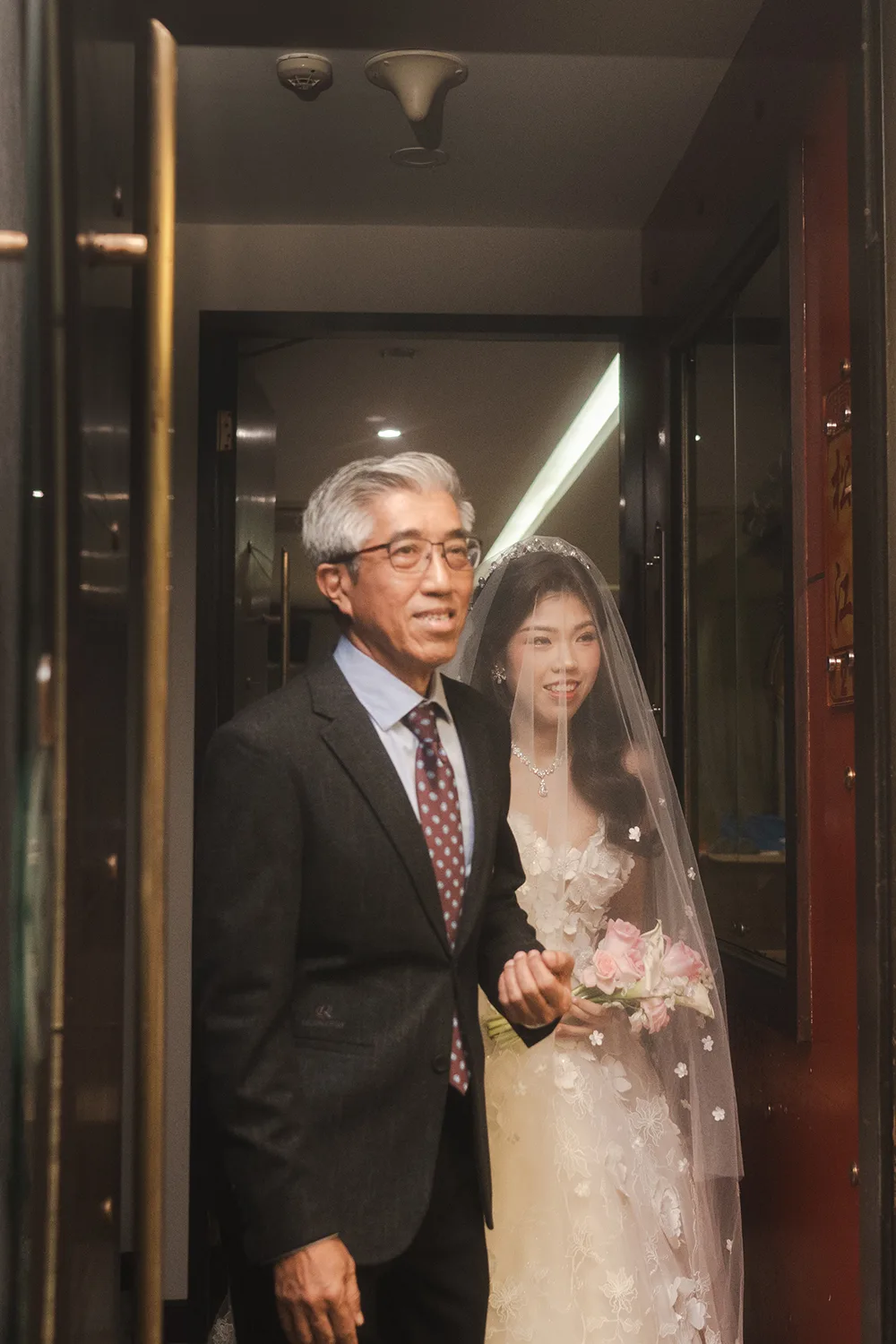 Wedding day at Yan Palace, Chinatown, Singapore.