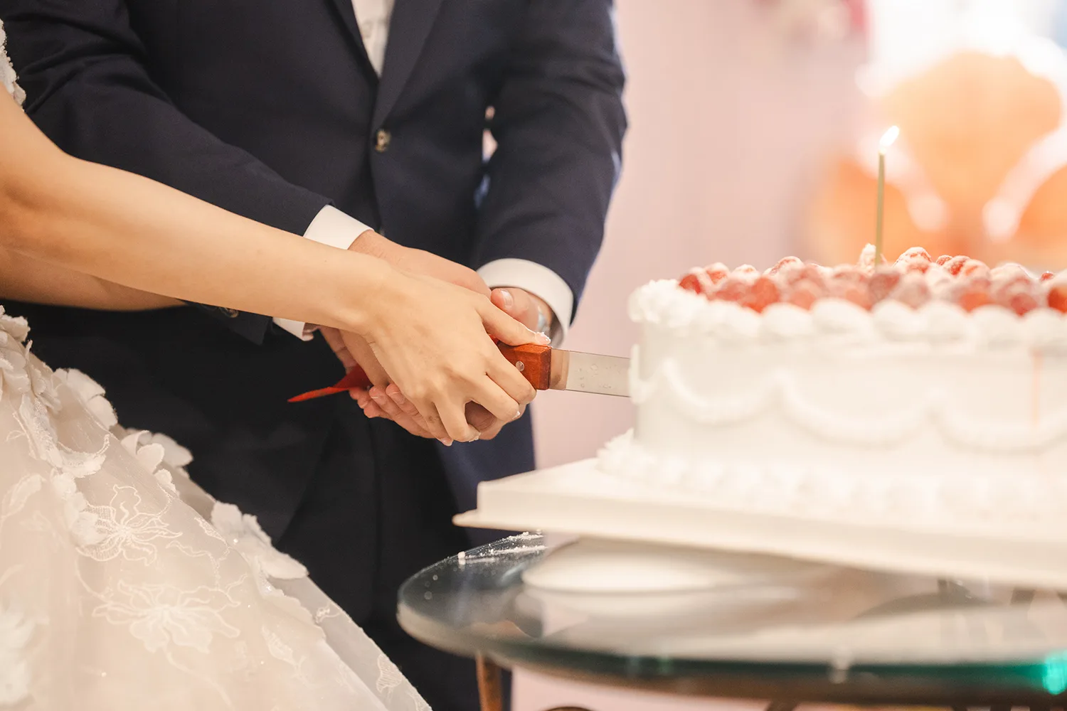Wedding day at Yan Palace, Chinatown, Singapore.