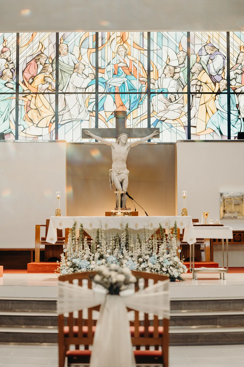 Holy Matrimony at Church of Holy Spirit, Singapore.