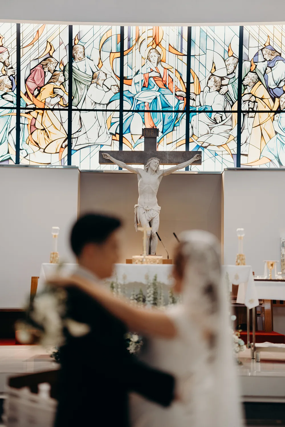 Holy Matrimony at Church of Holy Spirit, Singapore.