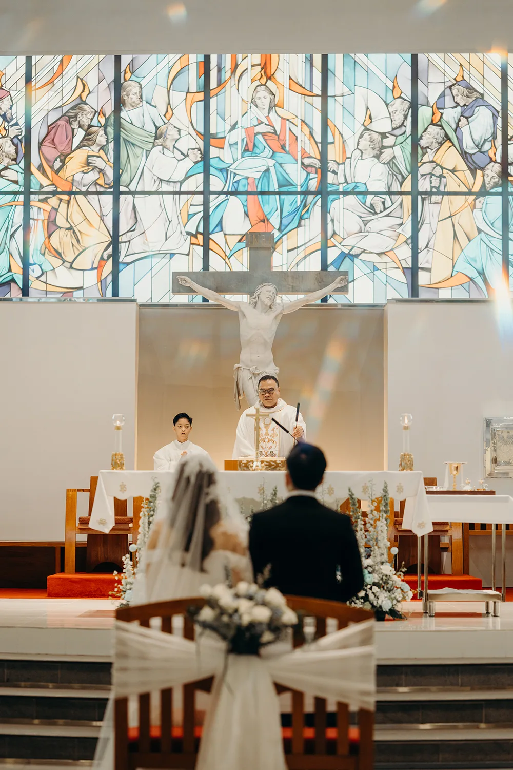 Holy Matrimony at Church of Holy Spirit, Singapore.