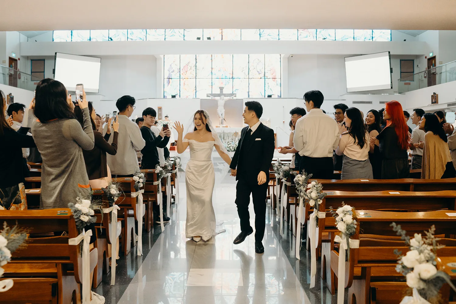 Holy Matrimony at Church of Holy Spirit, Singapore.