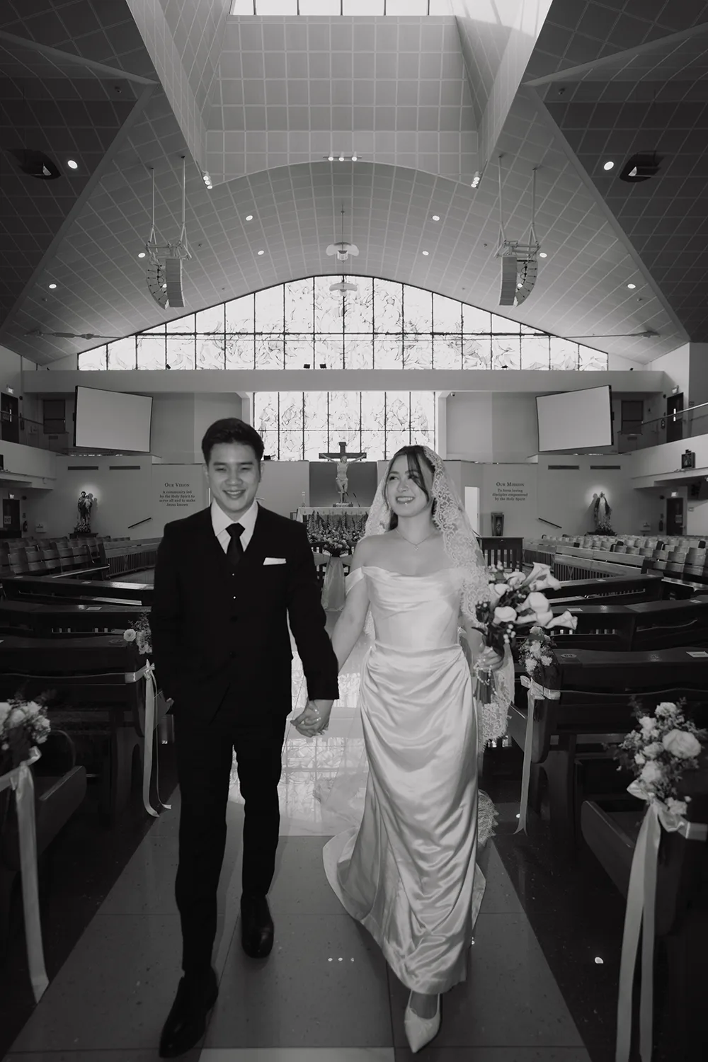 Holy Matrimony at Church of Holy Spirit, Singapore.