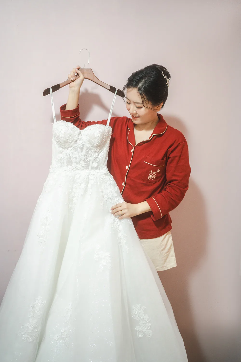 Wedding day at Park Royal on Beach Road, Singapore.