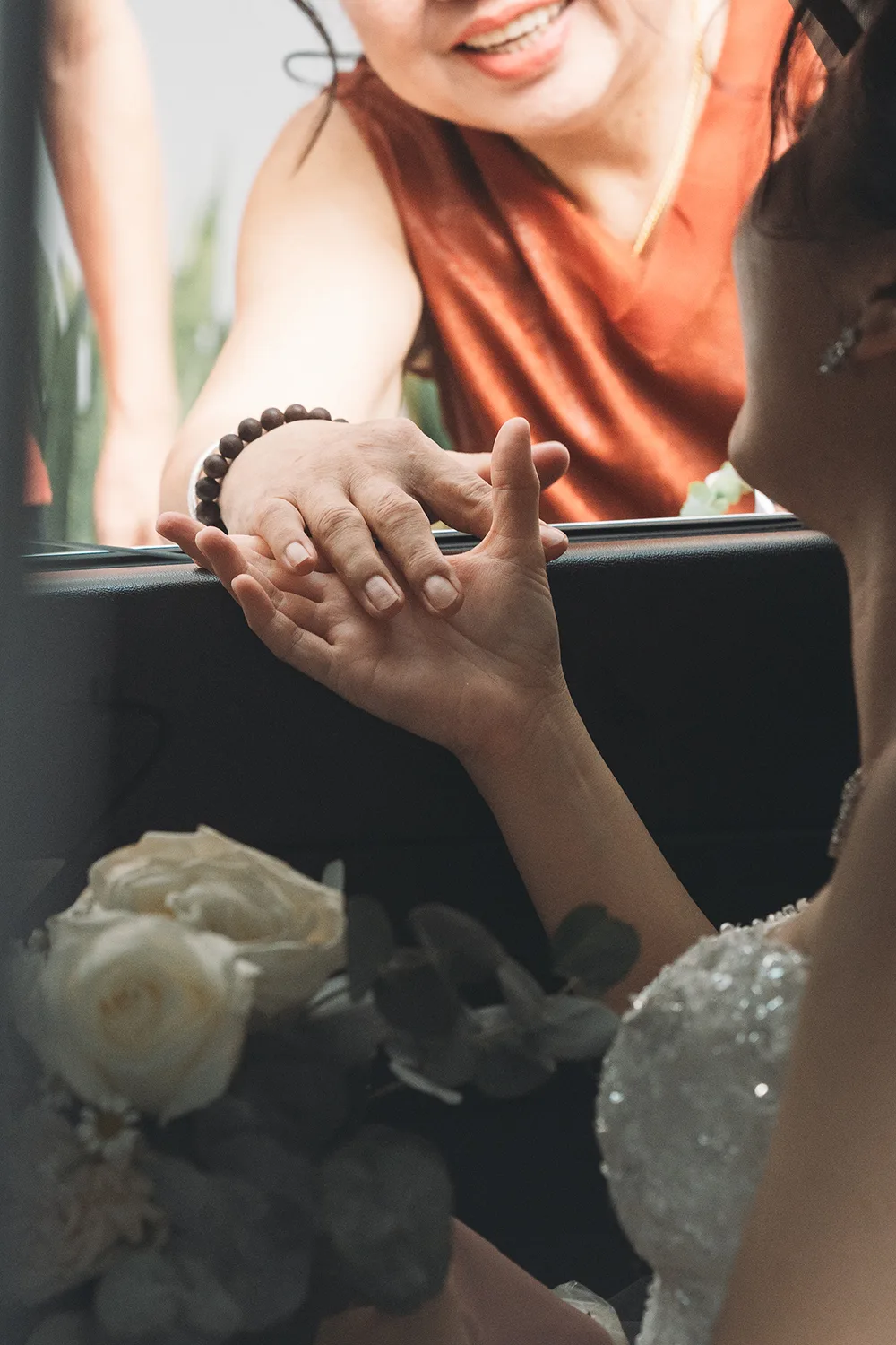 Wedding day at Park Royal on Beach Road, Singapore.