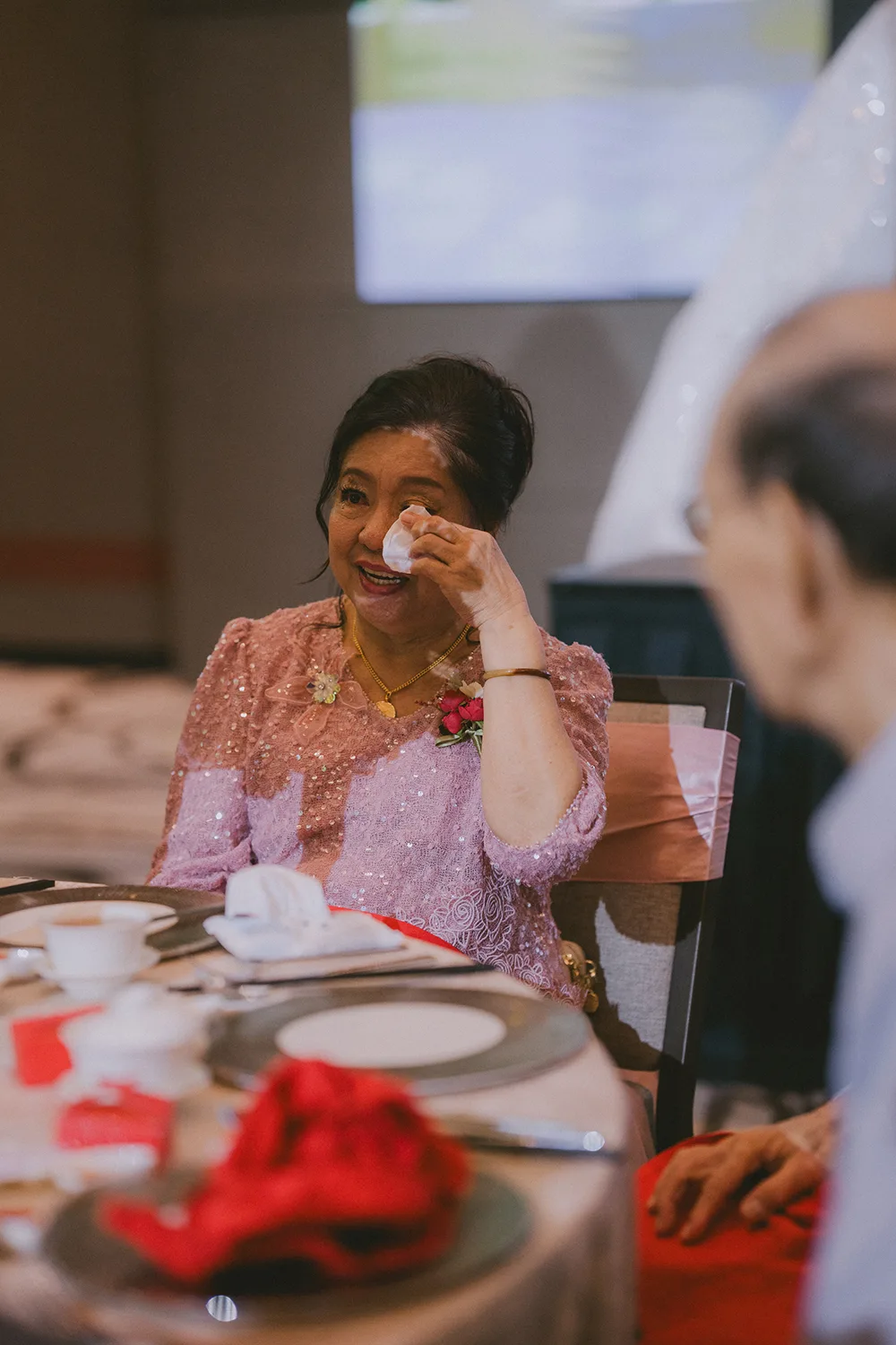 Wedding day at Park Royal on Beach Road, Singapore.